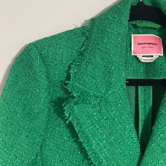 KATE SPADE sequin tweed blazer - Picture 5 of 11